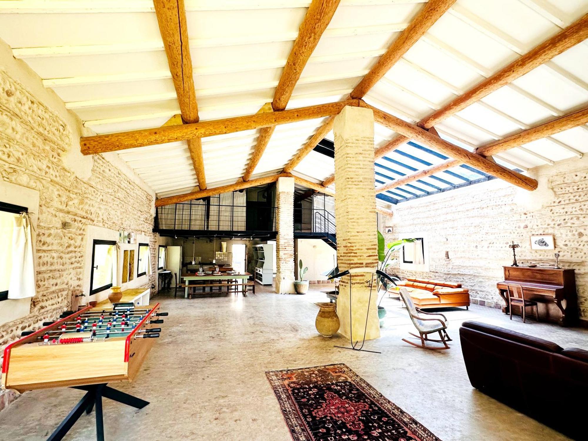 Villa Magnifique Loft - Piscine - Tennis - Babyfoot *